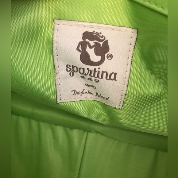 SPARTINA 449 Pink Canvas Mermaid Beach Tote Bag EUC - Picture 7 of 7